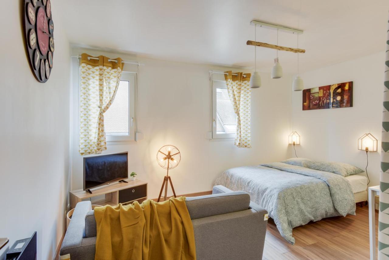 Chic Studio Avec Parking Au Centre-Ville Rouen Ngoại thất bức ảnh